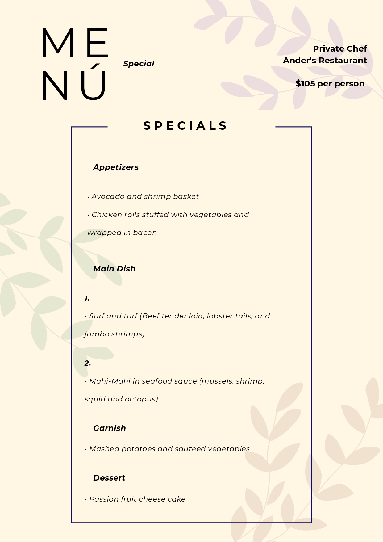 Special